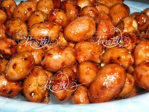 怪味花生仁的做法(油酥花生仁、怪味花生仁)